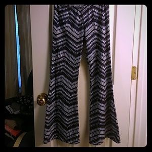 Wide legg dress pants